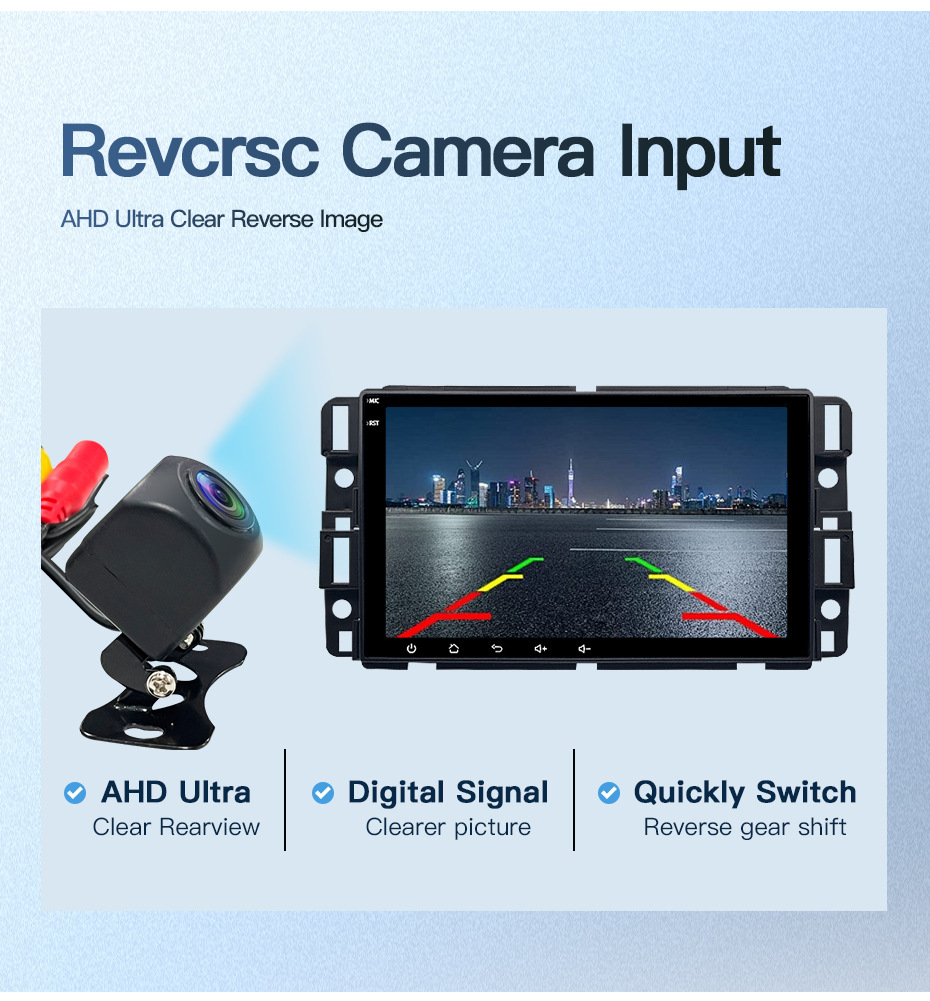 Suitable for Gmc Chevrolet Savana Yukon Acadia Android Car Large-Screen Navigation and Reversing Image Playback