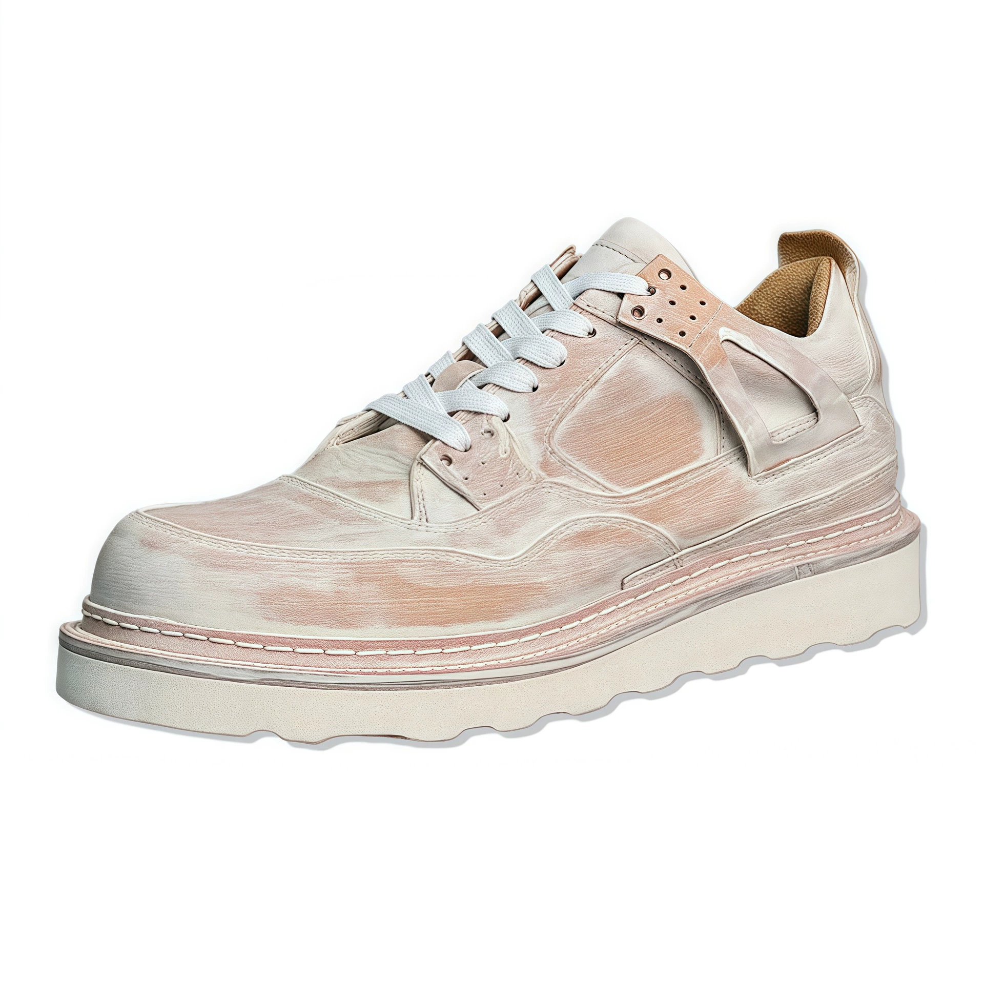 Новые осенние повседневные туфли из натуральной кожи, легкие модные туфли в ретро-британском стиле, рабочие туфли, мужские туфли ручной работы Goodyear из конской кожи