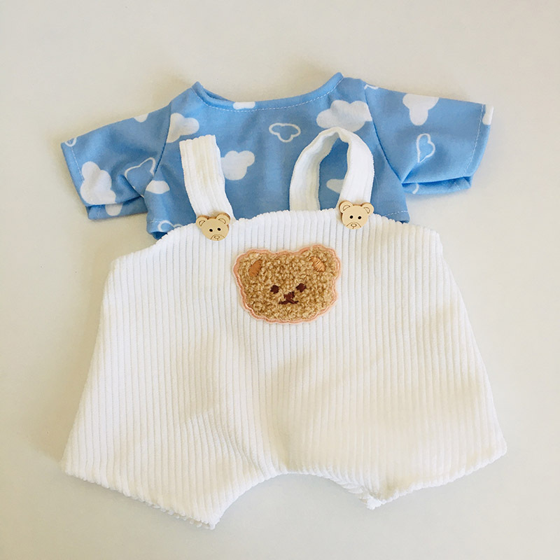 No. s Beier Lulu ropa 30cm conjunto oso muñeca ropa hecha a mano oso de peluche muñeca regalo para niñas