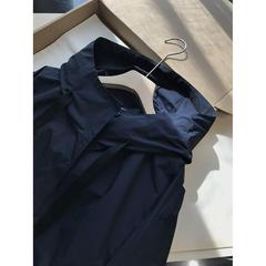 韩国蓝，时髦中带着小个性~色纺纱防风防水冲锋衣夹克外套G090914