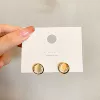 Earrings, cat's eye