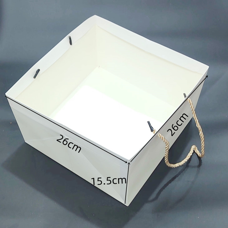 Caja de pastel caja de embalaje de postre tiramisú pastel rollo 6 rejilla 4 rejilla mousse caja de embalaje caja portátil transparente