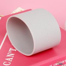 家用硅胶隔热杯套玻璃杯防滑防烫水杯圈保套直筒茶杯套加厚耐意赛