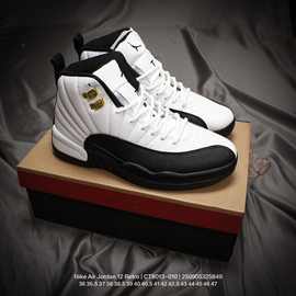 莆田鞋纯原aj12高帮男篮球运动鞋男士复古拼接校园高端潮跨境AJ12