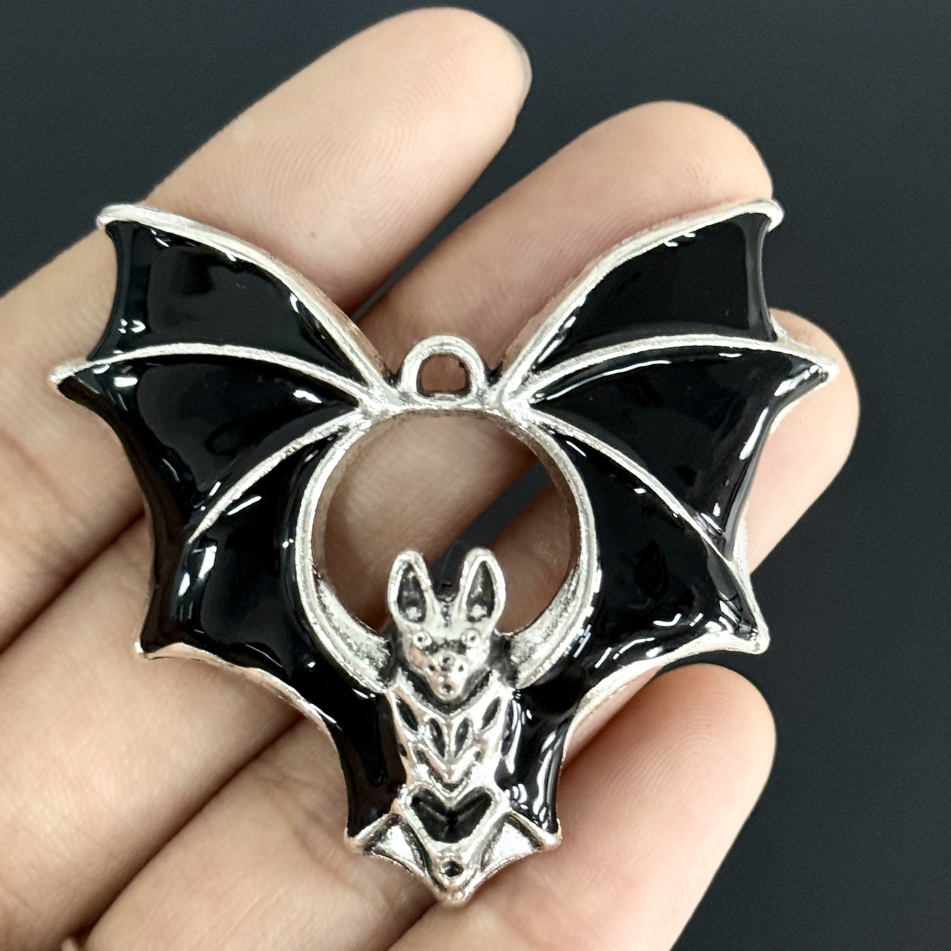 Accesorios de joyería de aleación de bricolaje Colgante de cruz de plata retro Pulsera Collar Pendientes Decoración de ropa Colgante