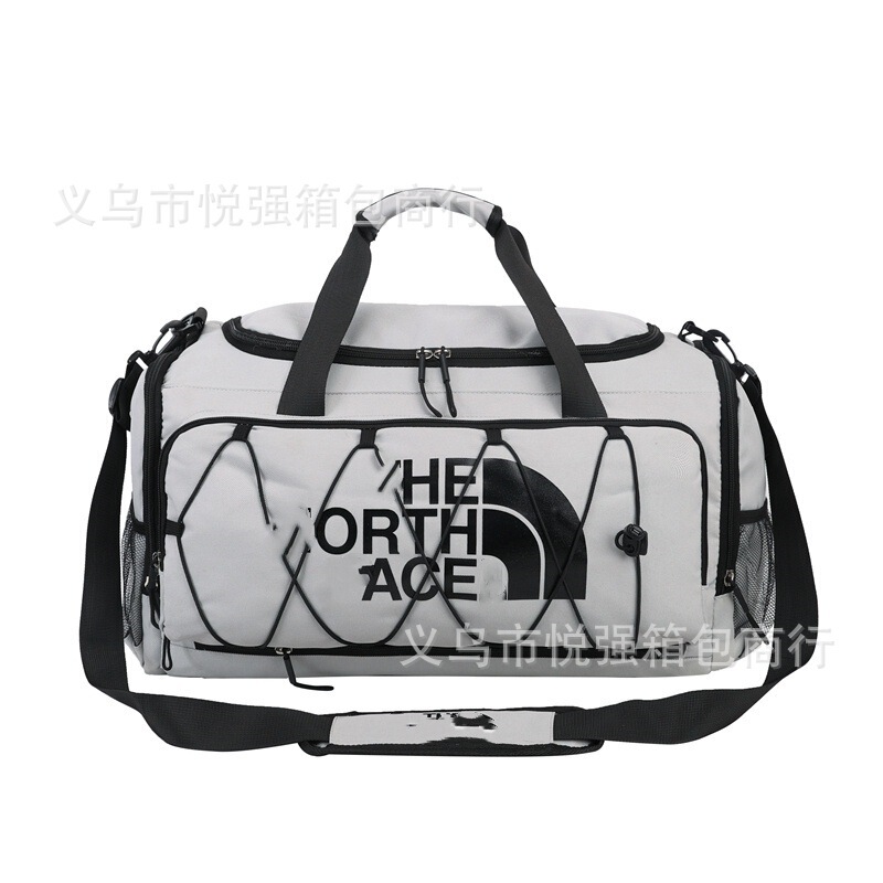 Crossover North Face Flying Man Portable Travel Bag Oxford Cloth Fitness Shoulder Crossbody Bag Sports Foot Basketball Bag Storage Bag