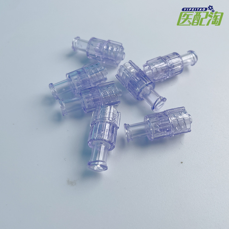 PC材质 医用实验室耗材单向阀公母鲁尔螺纹塑料标准件