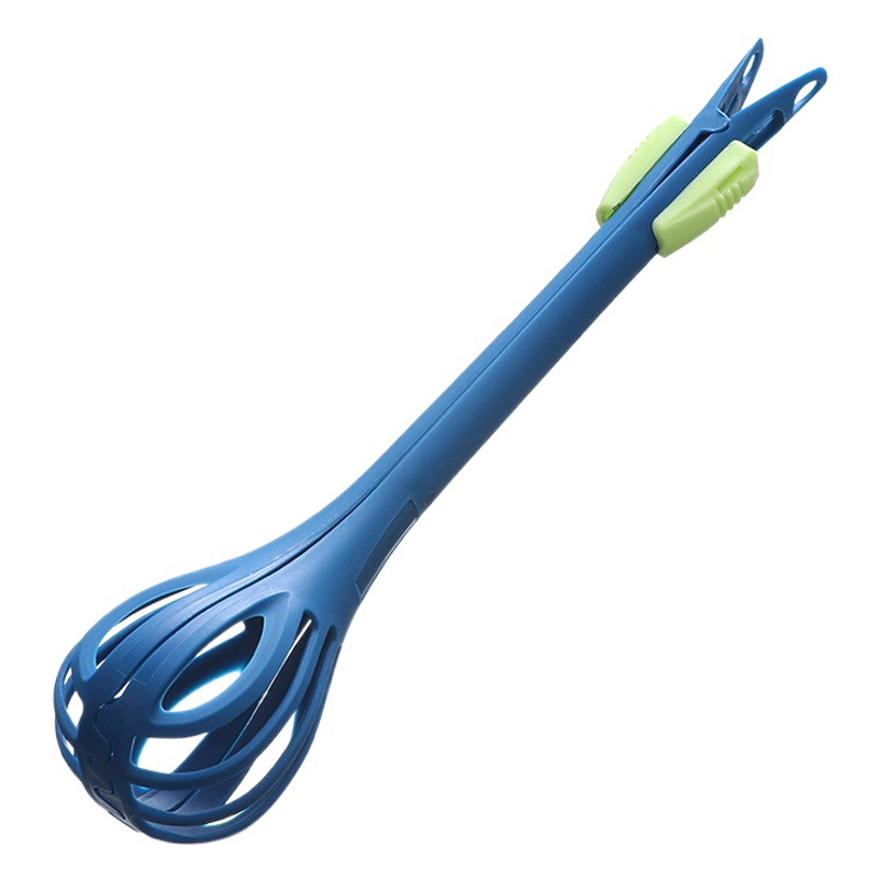 Multifunctional three-in-one egg beater food clip noodle clip baking tool egg stirring rod manual egg beater