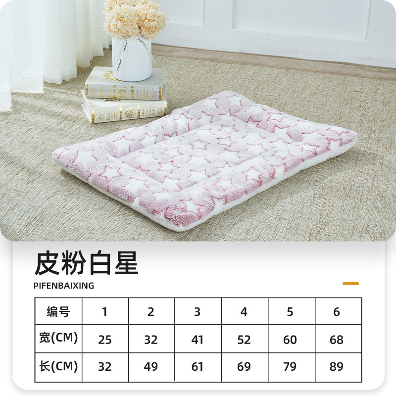 メーカー卸売りペットの睡眠マットは、秋冬の保温地マット猫犬共通の睡眠毛布ソファーマットを厚くする|undefined