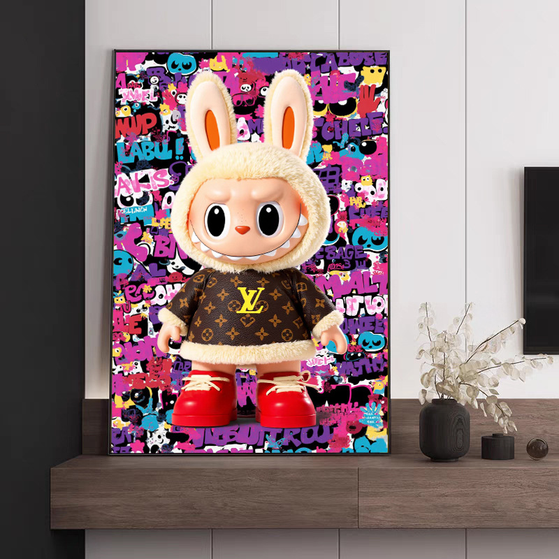Chapitre D / 40*60cm [noyau pur/peinture auto-adhésive] sans cadre