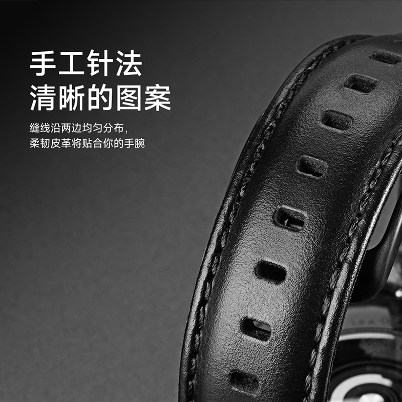 Adecuado para SamsungWatch Correa al por mayor Samsung Huawei correa de cuero genuino hebilla tipo 20-22mm Universal