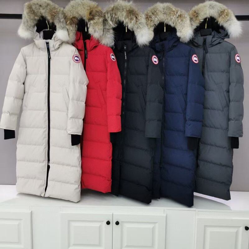 Big Goose down Jacket 22 Mystique Same Style Thickened Women's Extra Long Hooded Jacket 3035L Big Goose down Jacket 22 Mystique Same Style Thickened Women's Extra Long Hooded Jacket 3035L
