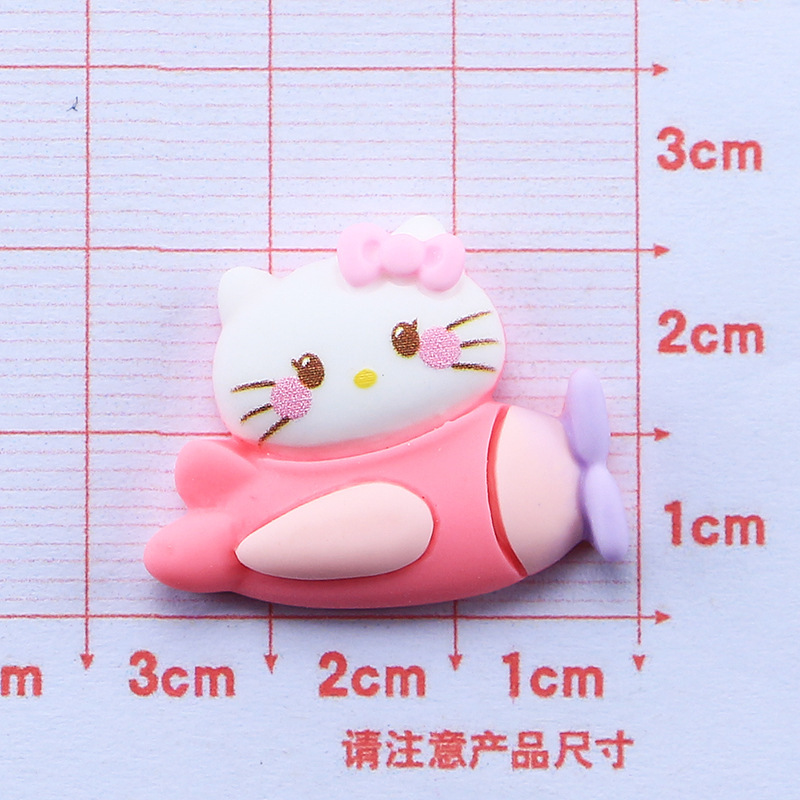 Dibujos Animados creativo animal aviones resina accesorios lindo DIY crema de goma teléfono caso accesorios diadema accesorios material