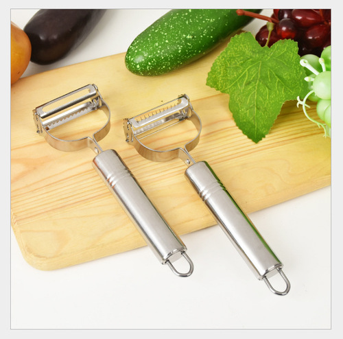 Stainless steel peeling grater peeling knife household multifunctional potato fruit peeling knife grating scraper wholesale