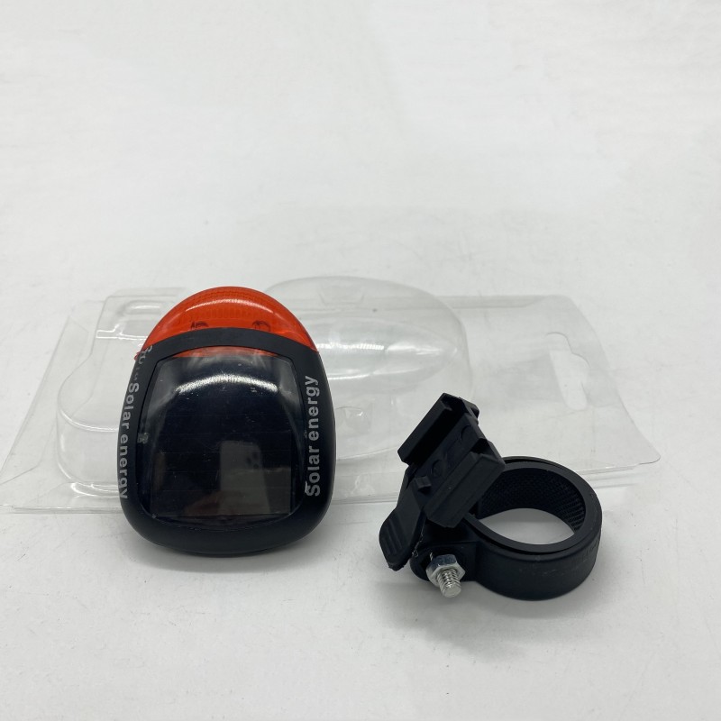 Luz trasera para bicicleta, luz trasera de advertencia solar para bicicleta de montaña, luz decorativa para ciclismo nocturno, equipo de ciclismo al aire libre