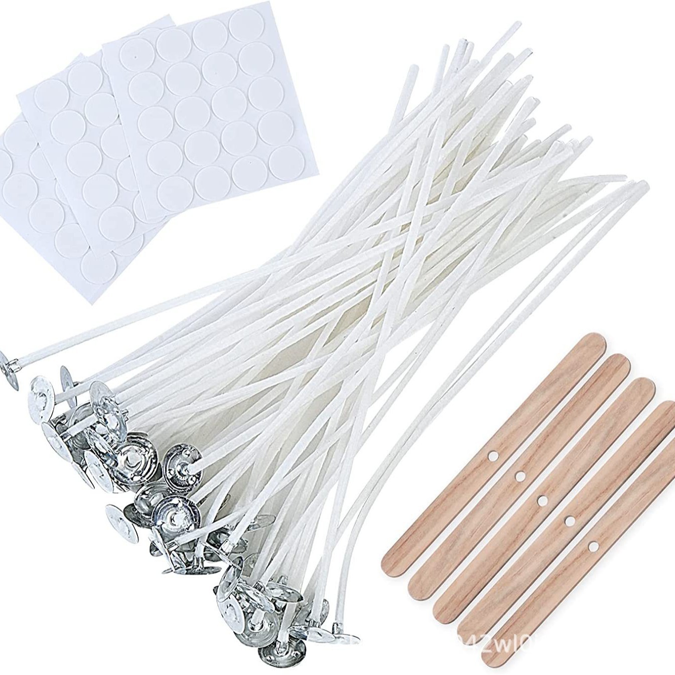 Candle, woven set, DIY
