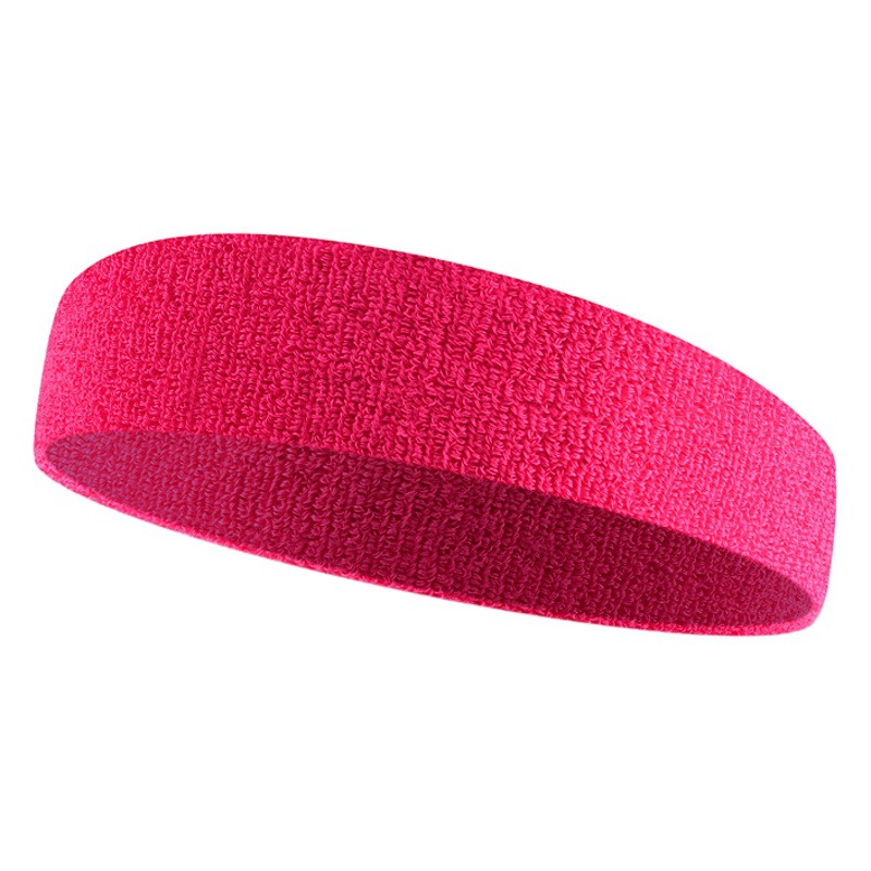 Sports Hair Band Headband Men's Sweat Absorbing Running Yoga Women's Basketball Children's Antiperspirant Headband Cotton Hair Band logo