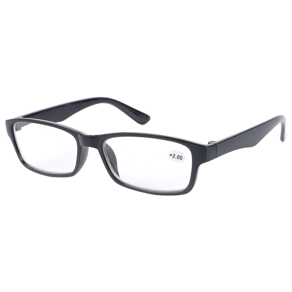 Fashionable plastic universal comfortable glasses for men and women