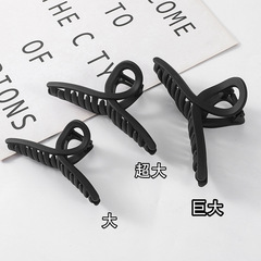 Hair Clip Shark Clip Grasp Clip High-End Large Hair Grab Women Hair Accessory Headband Clip Pin Sanding Korean Style