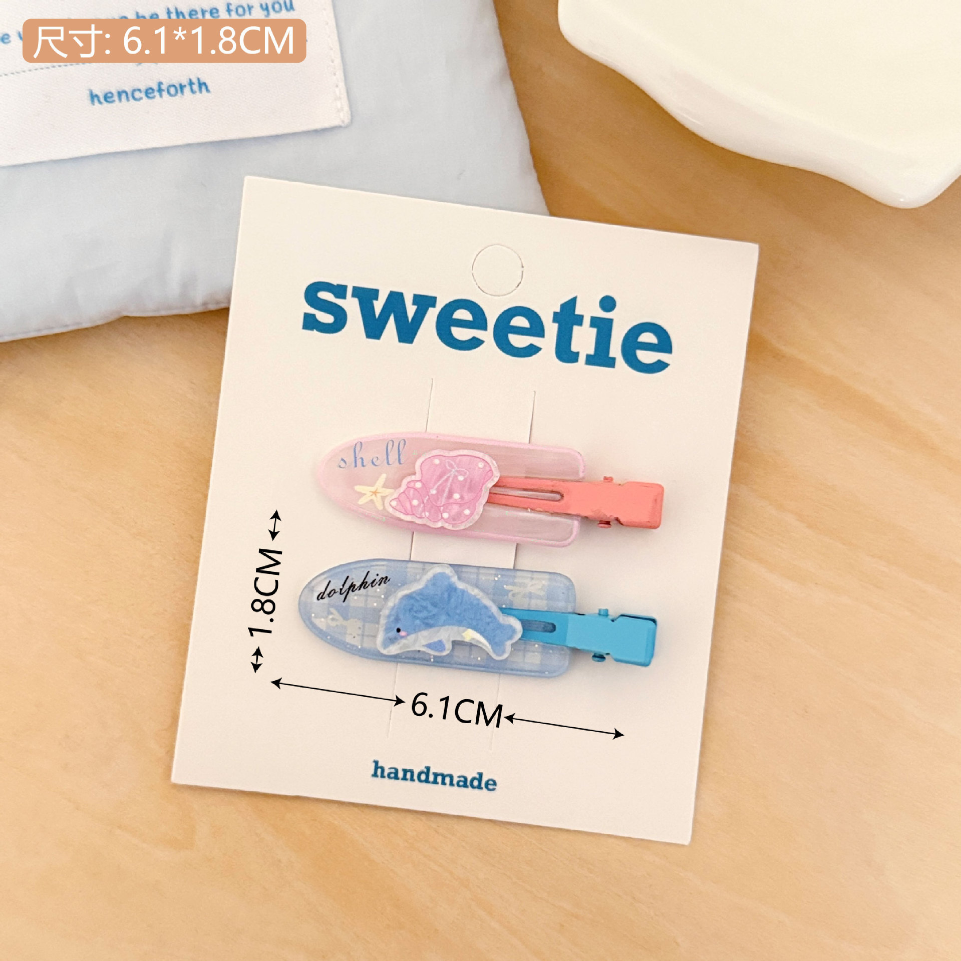 Nuevo conjunto de clip de cabello de niñas de dopamina acrílico clip de bordes clip de maquillaje clip de cabello rotos estudiantes accesorios para el cabello