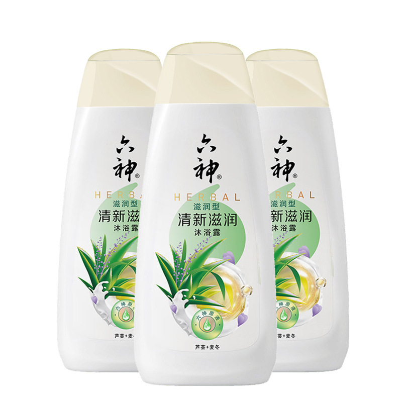 六神沐浴露清凉冰片滋润沐浴乳清香爽肤450G家用正品批发包邮|undefined