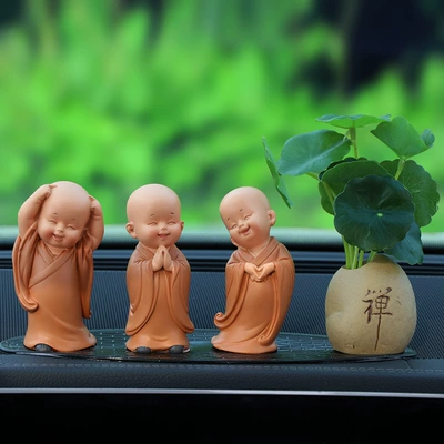 Boys Car Supplies, Car ornaments - everything-goes-with-abc-lotus-leaf-send-essential-oil-glue-cushion
