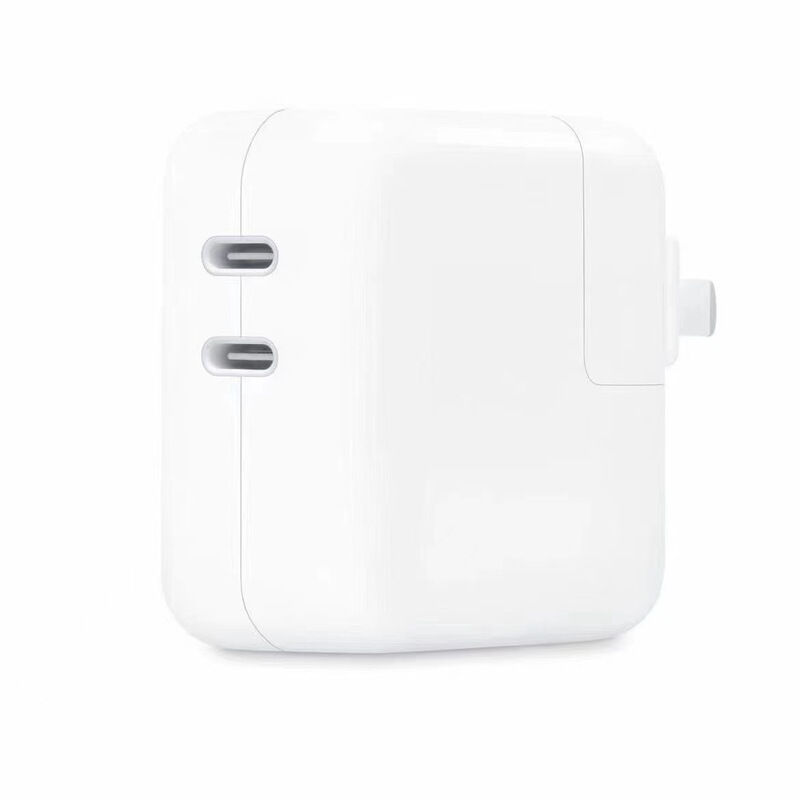 35W Fast Charging Head Suitable for Apple Dual C Port Wall Plug Detachable Feet British Standard Adapter 50W European Standard Charger