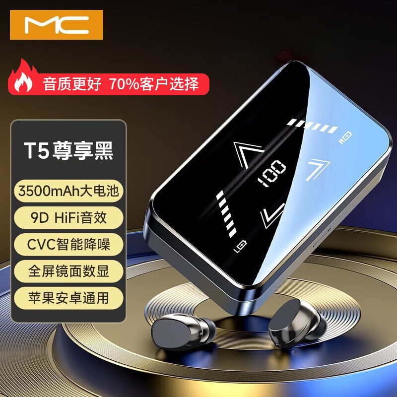 2025 新しい Bluetooth ヘッドセット デュアル ヘッドセット BH207 ワイヤレス デュアル カップル ヘッドセット デザインは Android をサポートします|undefined