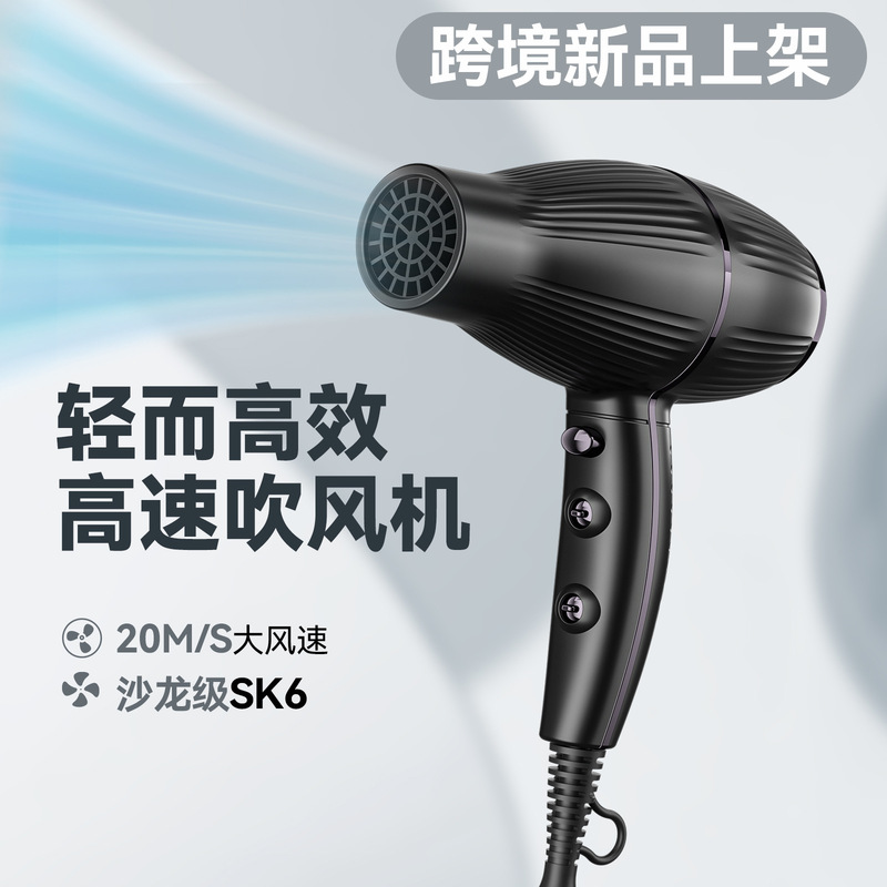 国境を越えた新製品高速ヘアドライヤーヘアサロンハイパワーヘアドライヤー定温ヘアケアヘアドライヤー強風ヘアドライヤー|undefined