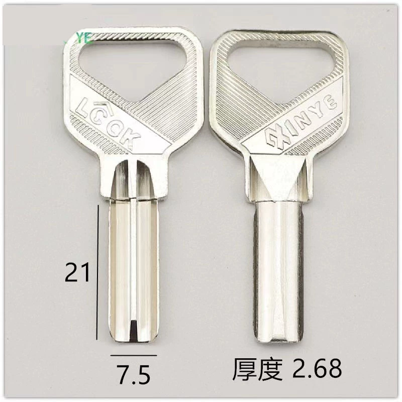 Shengli atom U-shaped crescent semicircle key embryo victory lock key embryo germ glass door key embryo wholesale