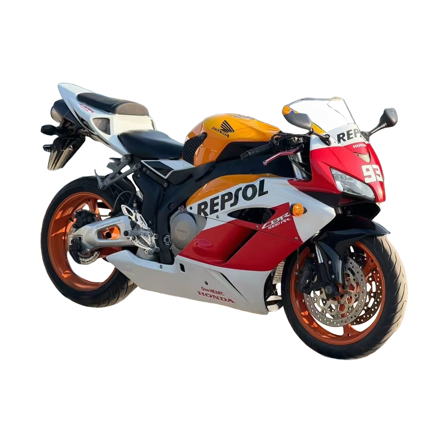 Suitable for Honda Cbr1000Rr 06-07 Model Year: Shell, Front Fairing, Rear Wing, Fuel Tank Cover, Appearance Accessories