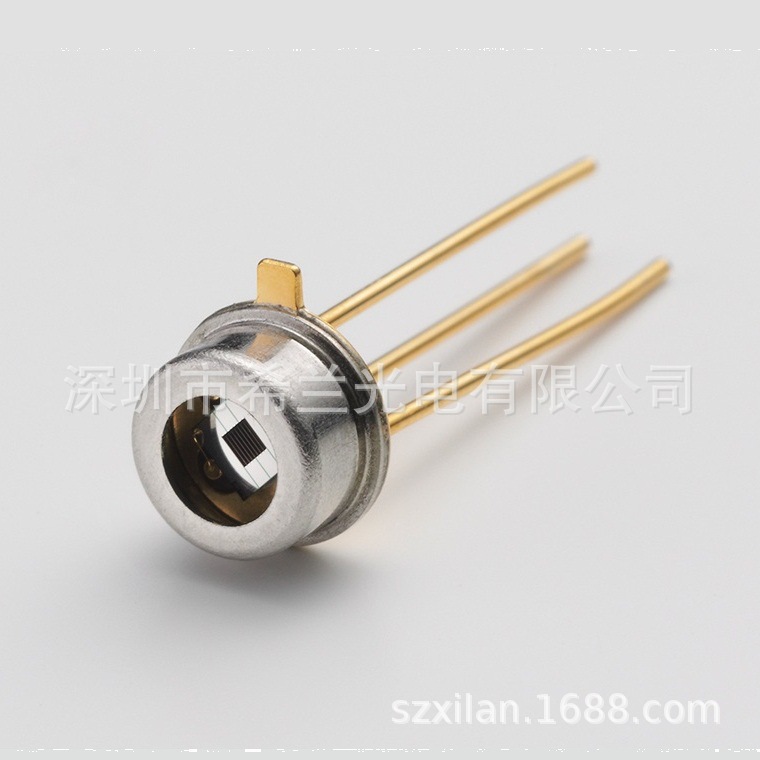 希兰800-1750NM接收管TO18金属封装硅光电传感器替代S12181-010K