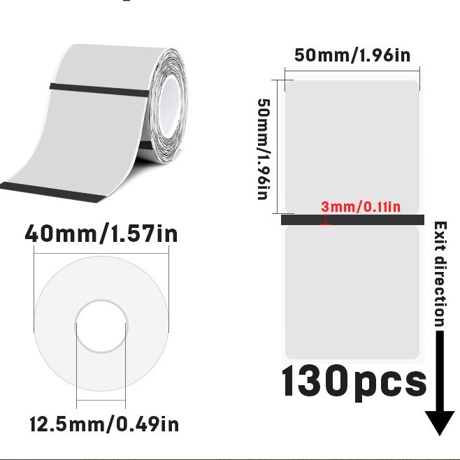 투명열 PET 50*50-130 투명