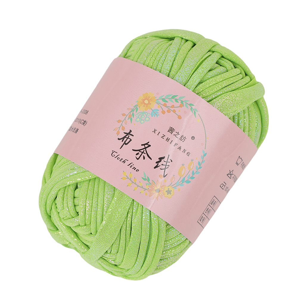 Línea textil Qian Zhi hilo de color mágico tejido a mano hilo de fantasía de color bricolaje en stock fábrica al por mayor