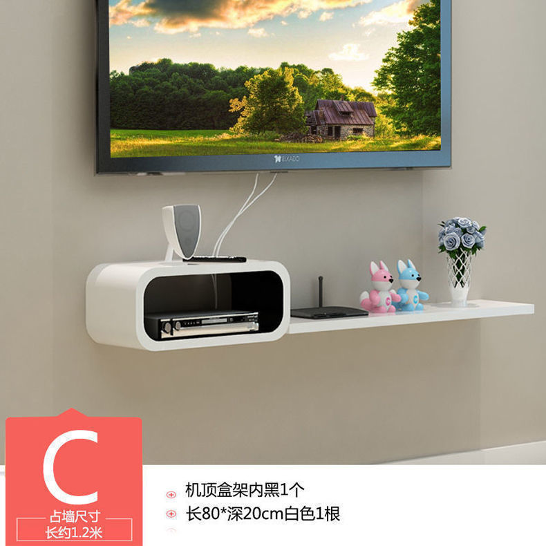 壁掛けラック、壁掛け、リビングルームのテレビの背景の壁、寝室の壁掛け、パンチフリーの壁の装飾、クリエイティブな格子|undefined