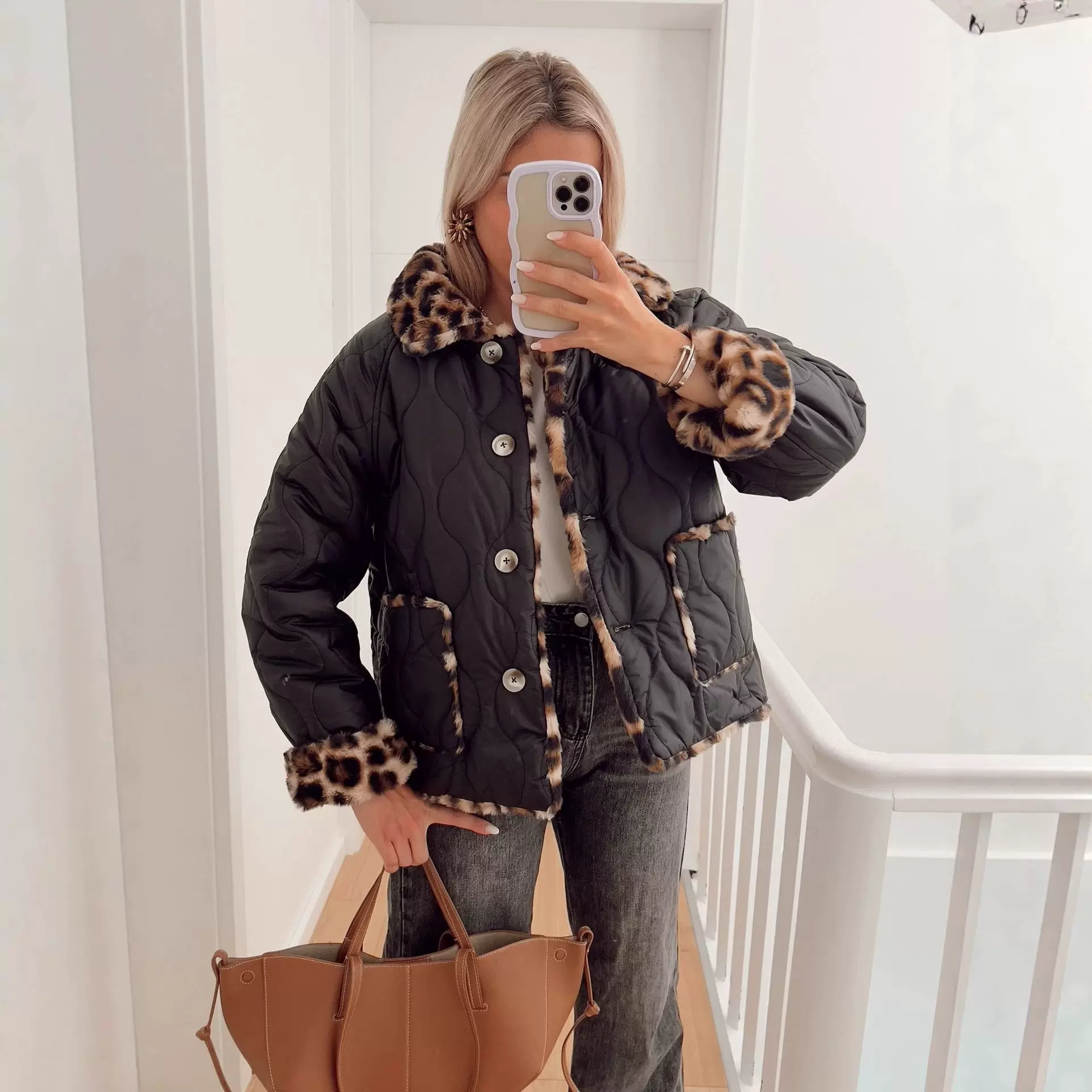 欧美爆款两面穿棉服羊羔毛保暖女装女士抓绒夹克优雅女装冬季外套