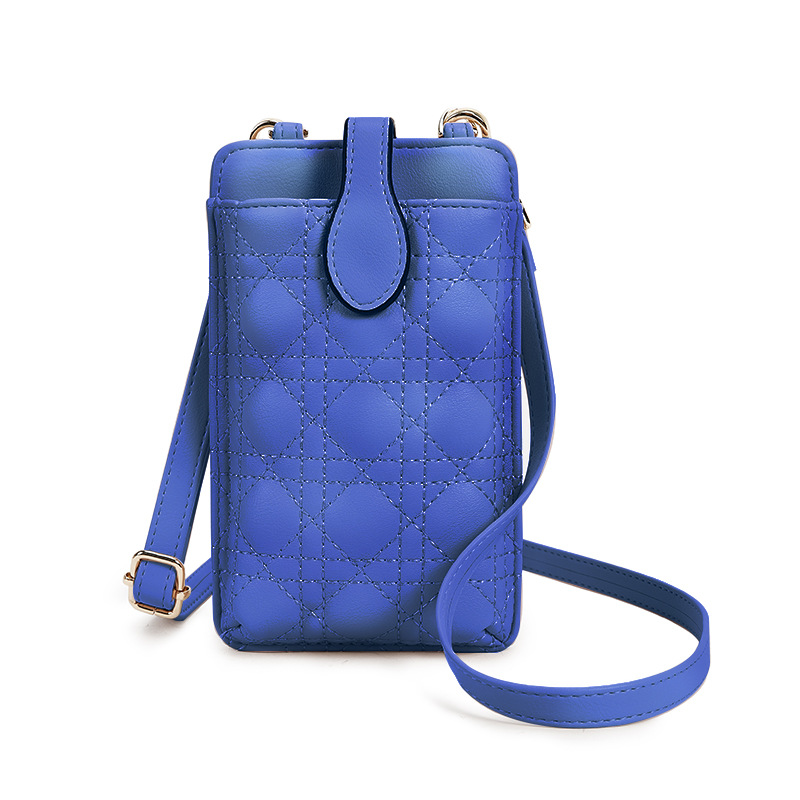 Mini bolso pequeño 2024 verano nuevo universal portátil Japón y Corea del Sur hilo bordado mujer mensajero cuello colgante bolso monedero