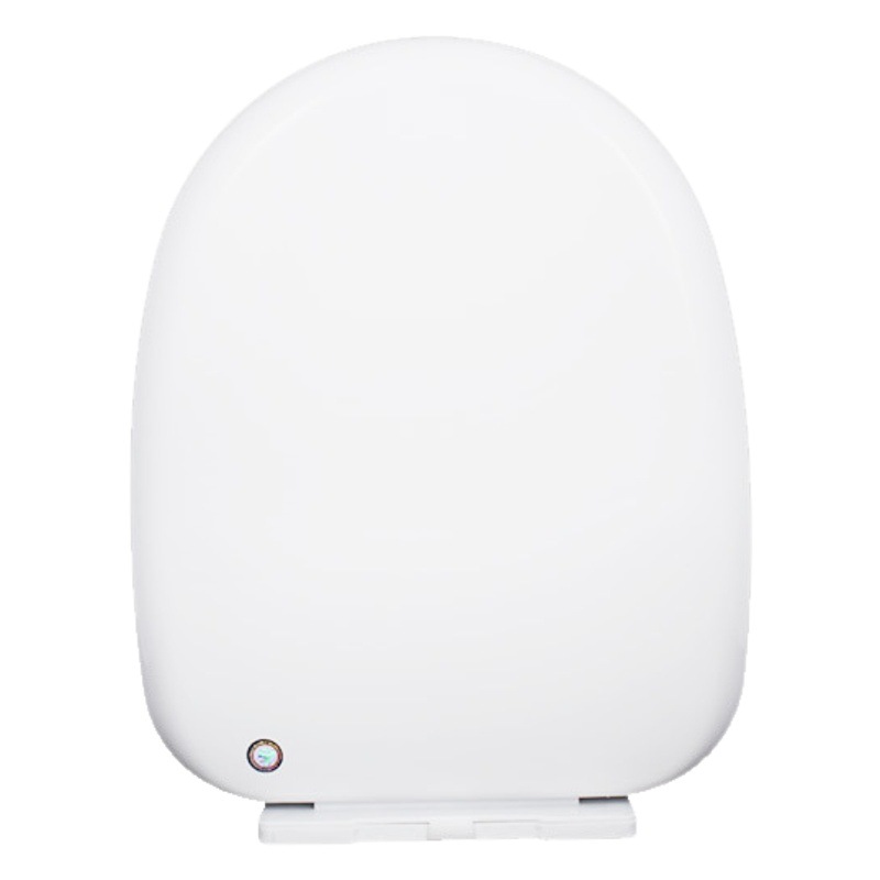 Manufacturer Wholesale Thickened Universal Household Slow-Drop Silent Round Head Toilet Seat, Top and Bottom Installation Toilet Seat