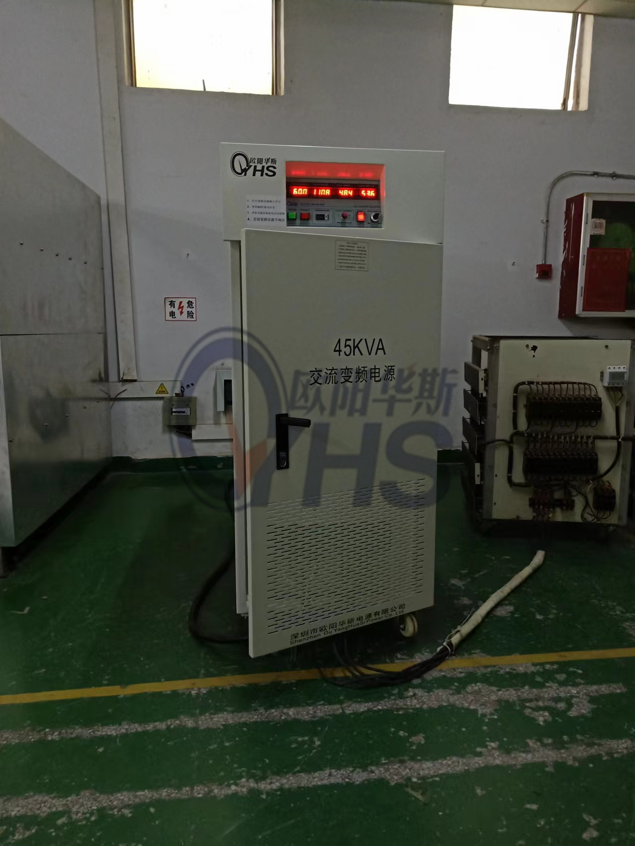 ŷ����˹����45KVA��Ƶ��Դ�������������380V 60HZ��ģ�����