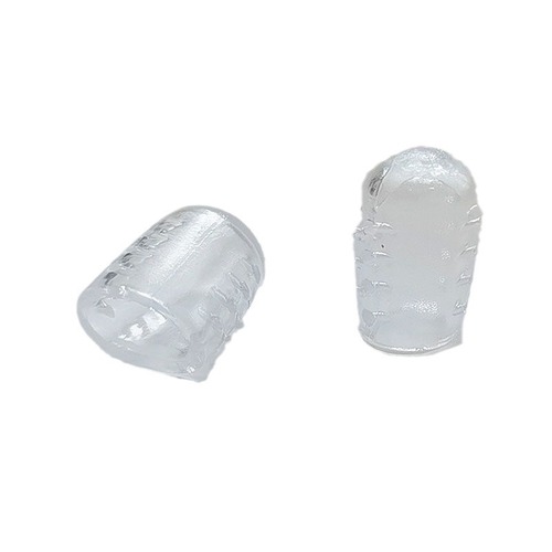 Transparent toe protector breathable silicone toe separator toe wear-resistant joint softening toe cover