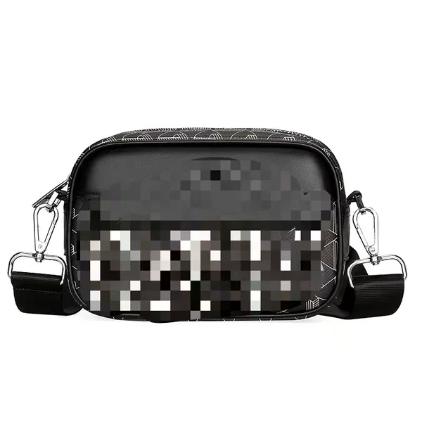 3265 # Horizontal French Hungry Fish Men's Messenger Bag