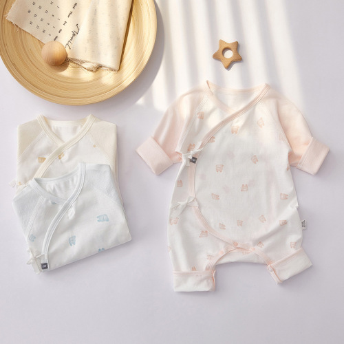 Baby clothes, butterfly clothes, baby summer thin bodysuits, jumpsuits, cotton clothes for newborns