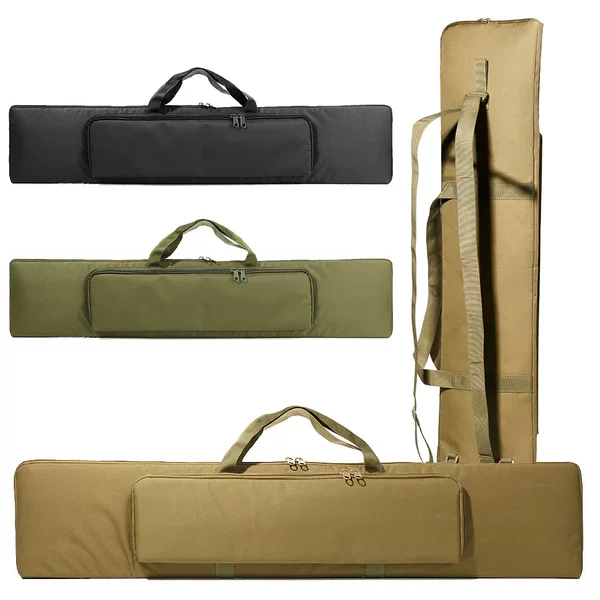 Cross-Border In-Stock Toy Gun Cs Gun Bag Waterproof Storage Ak Tactical Bag Double Shoulder Portable Outdoor Fishing Gear Fishing Bag