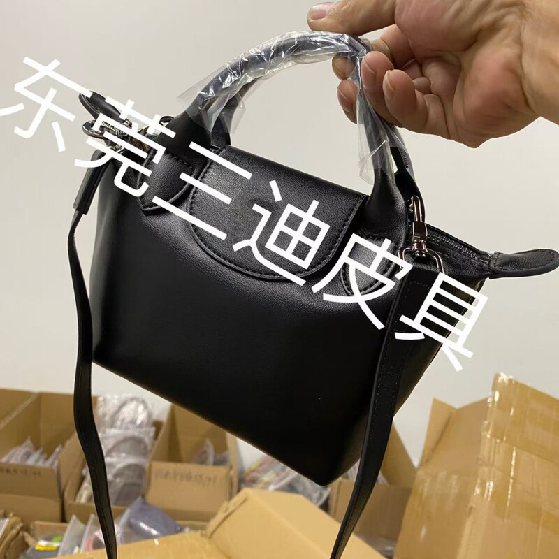 French high quality Genuine Leather Cowhide Mini Dumpling Bag Shoulder Hand Crossbody Bag Fashion Casual Joker Women's Bag