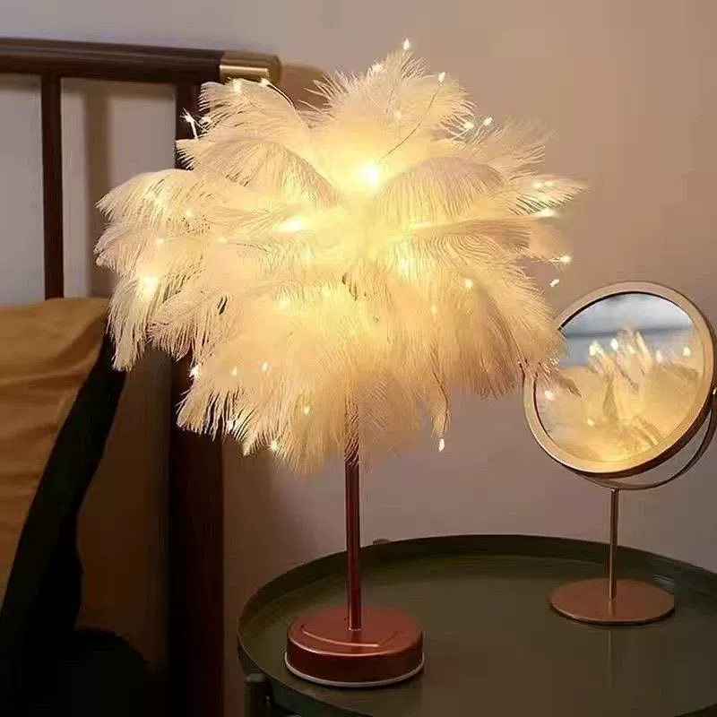 LED-ночной светильник для спальни, медная настольная лампа, по индивидуальному заказу