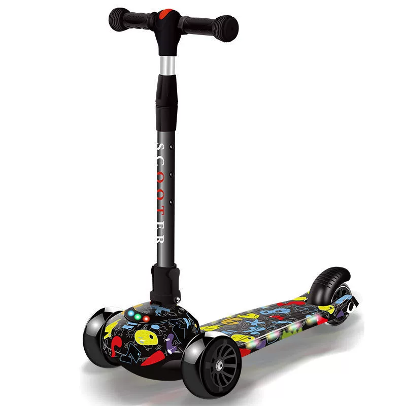 Children's scooter, pedal for boys, 1-2-3-6-10-12 years