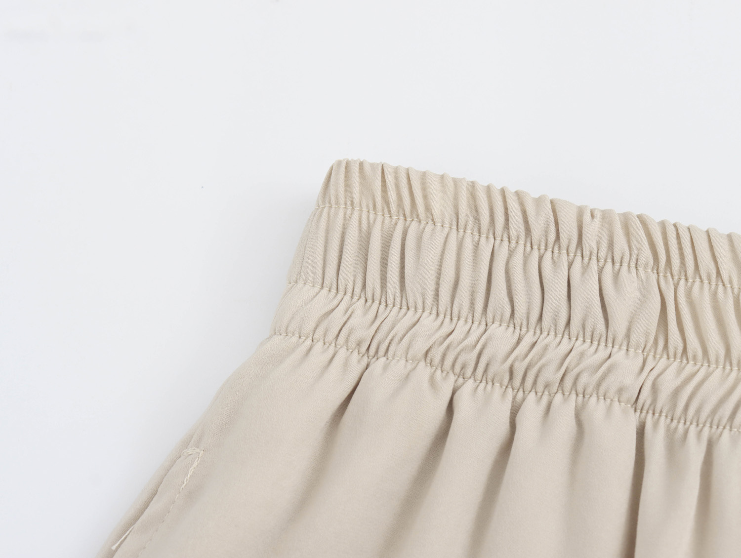 Women's 2024 Summer New Style Elastic Waist Fashion Wide Leg Pants_voghion.com