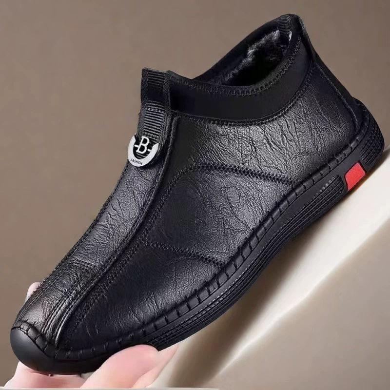 Мужская деловая повседневная кожаная обувь должна быть приготовлена в четыре сезона