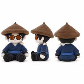 跨境新品Blue Eye Samurai plush蓝眼武士毛绒公仔玩偶
