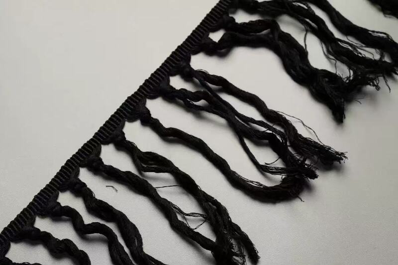 现货手工打结全棉流苏排须花边家纺地毯窗帘桌布DIY服装花边辅料|undefined